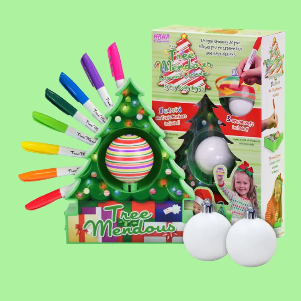 Magic Tree Decorator Ornament Decorating Kit Christmas Tree Set Extra Balls