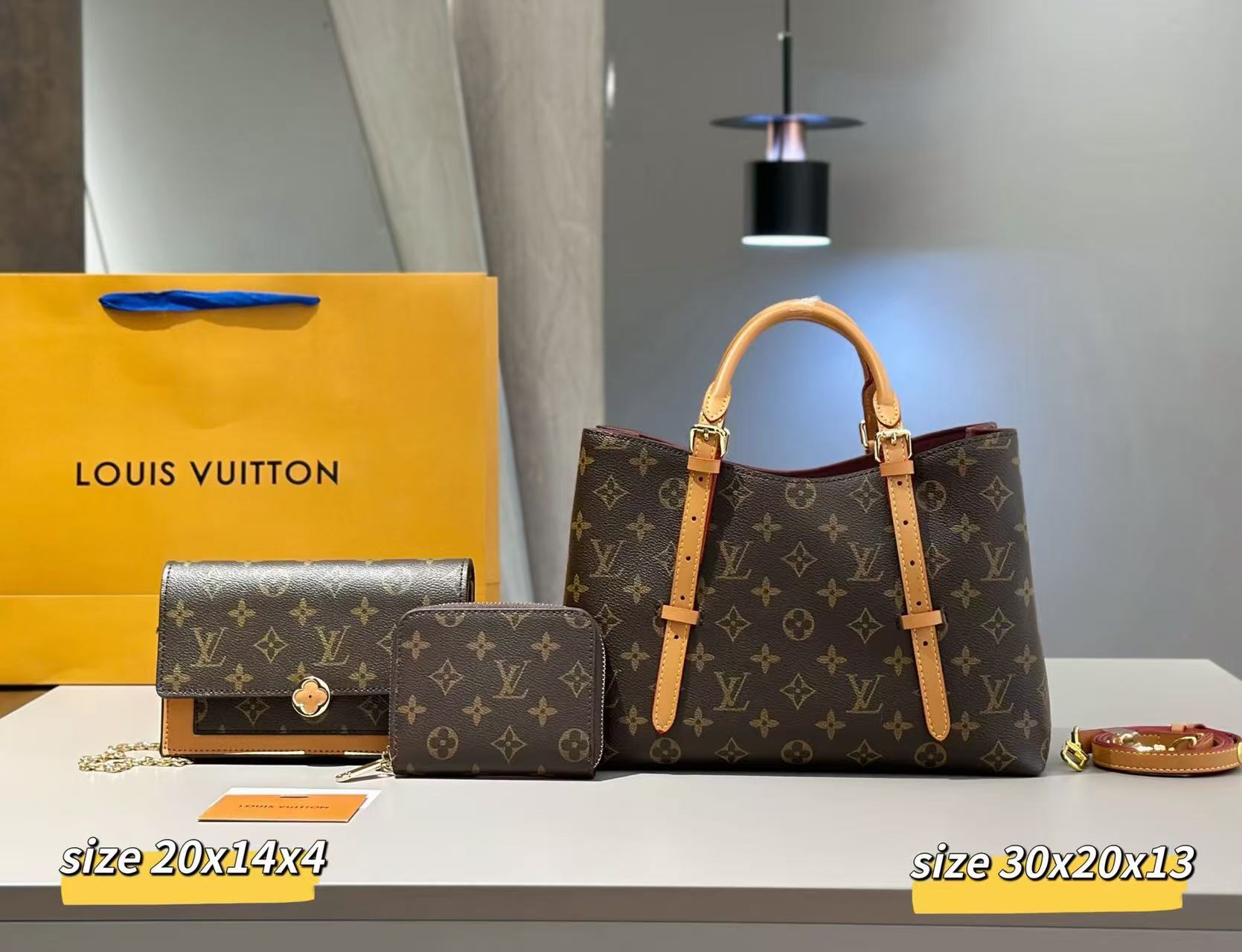 🔥ルイ・ヴィトン新発売！2 タイプ 3 点セット驚き登場🔥