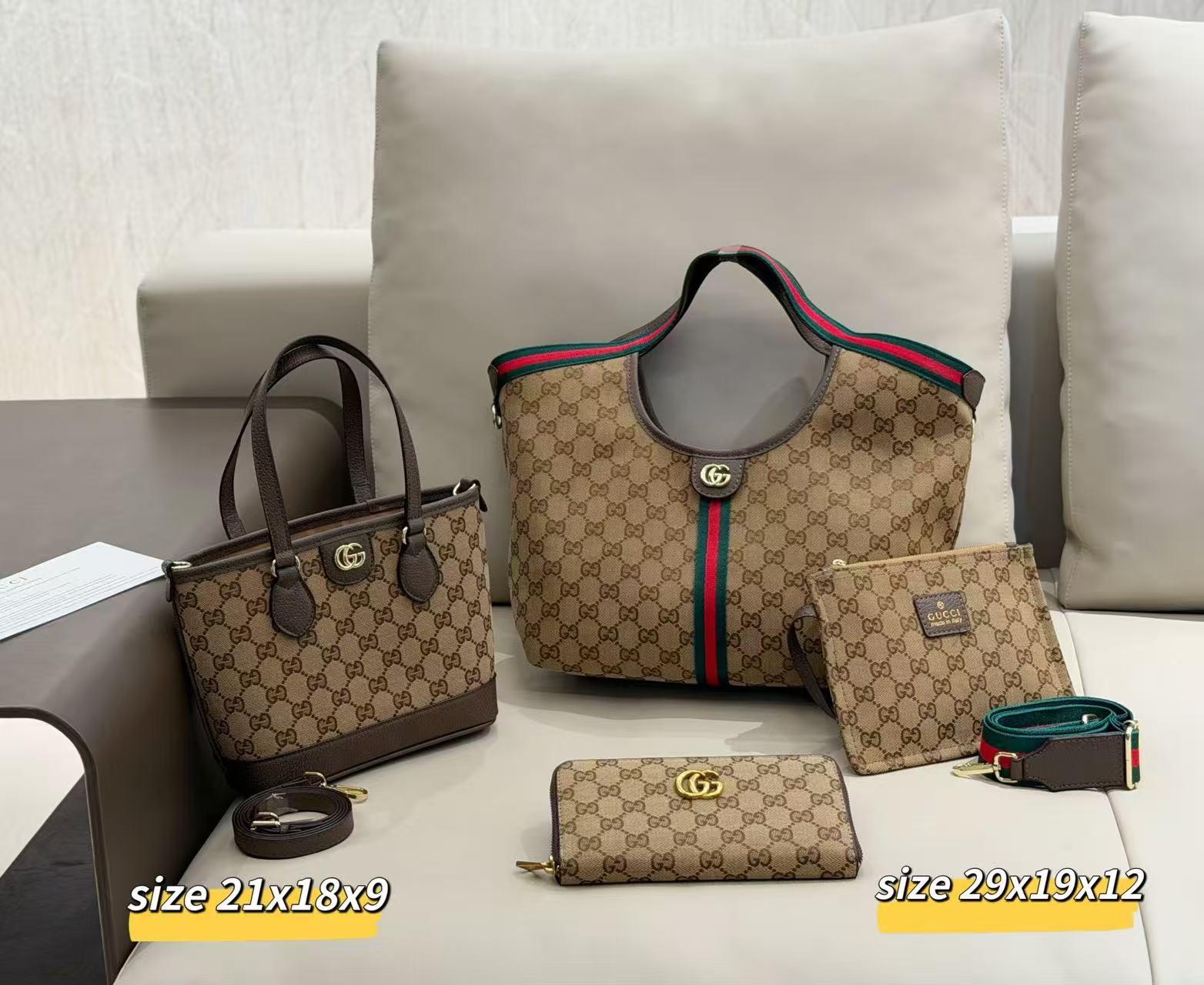🔥GUCCI 新発売！2 タイプ 3 点セット驚き登場🔥