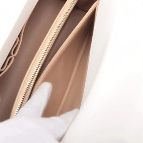 Chanel Coco handle 29 S Caviar Skin 2 Way Handbag White Gold Metal Fittings rand - Picture 11 of 17