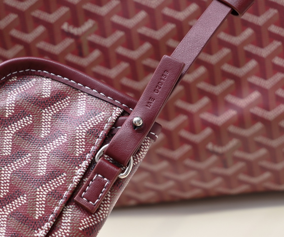 GOYARD ゴヤール サンルイ PM トートバッグ 赤