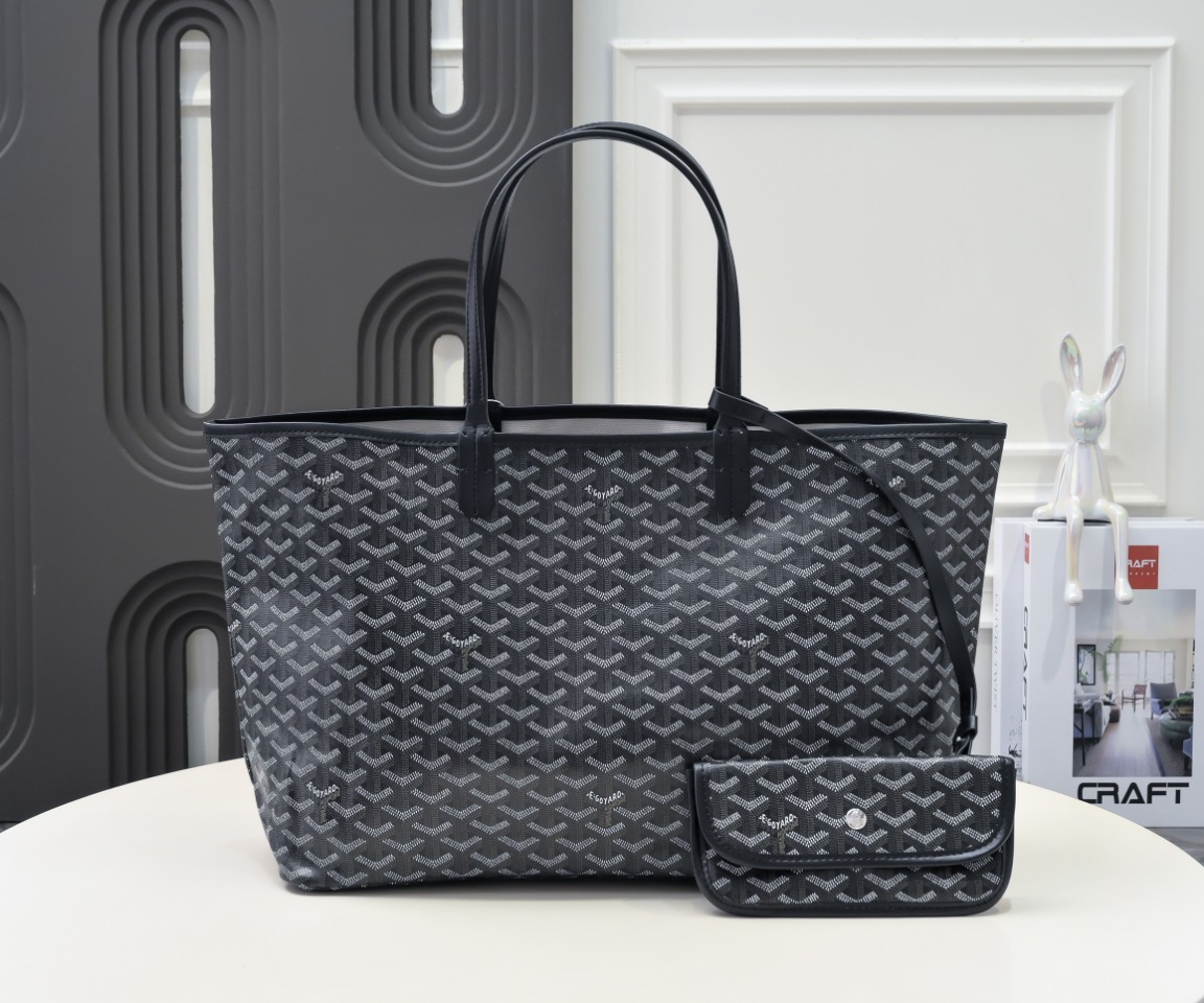 GOYARD ゴヤール トートバッグ サンルイGM #黒