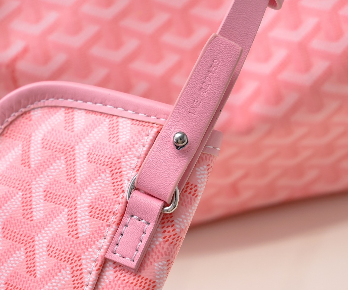 ゴヤール　トートバッグサンルイPM 限定色ピンク-*-*-*