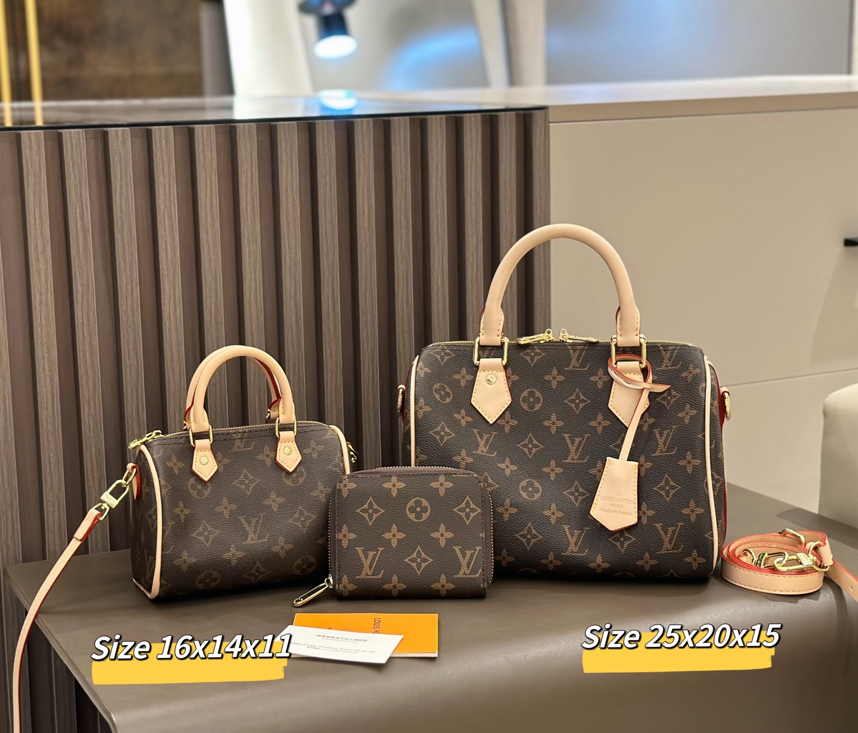 最新の人気スタイリッシュ3点セットバッグ