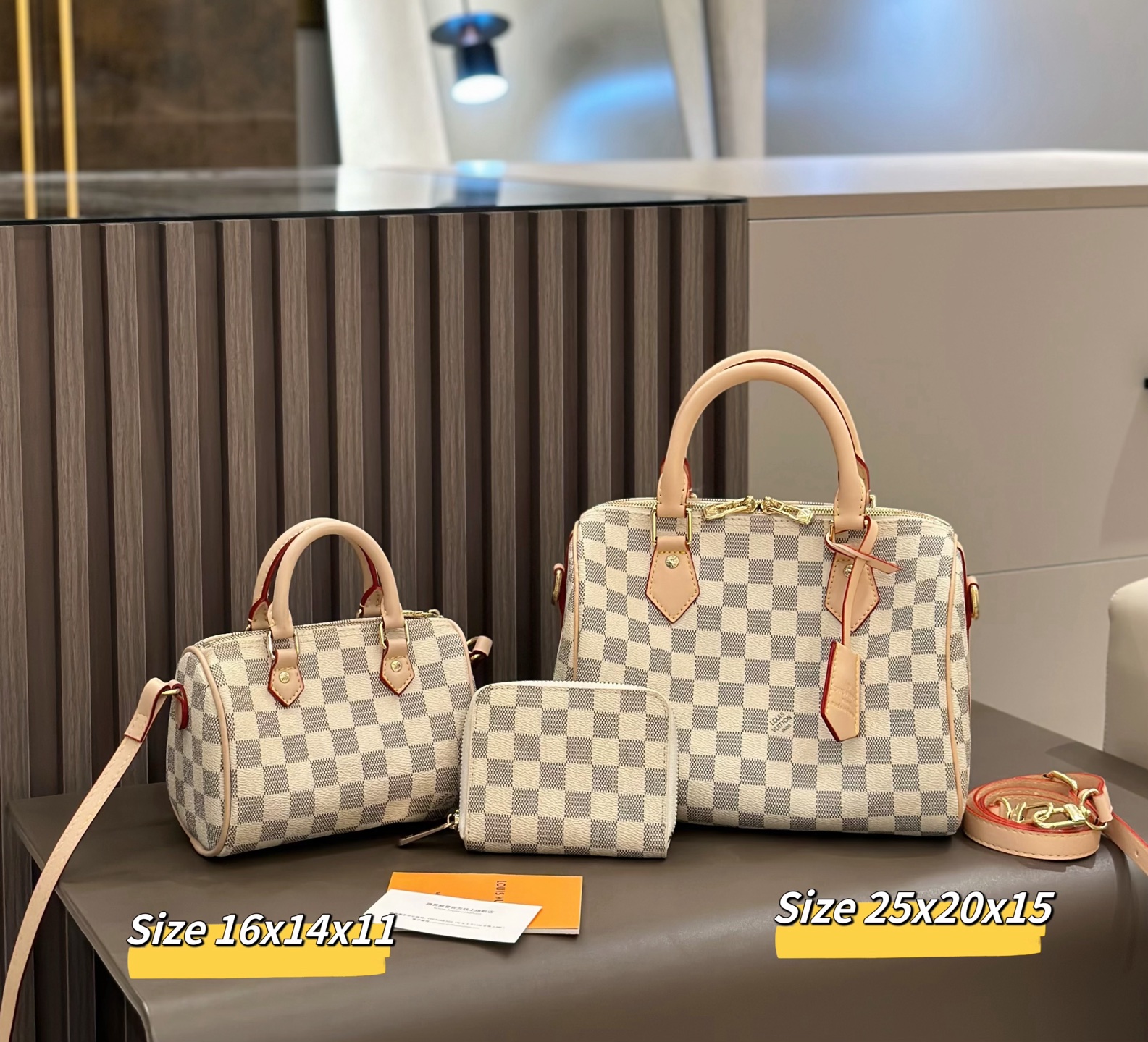 最新の人気スタイリッシュ3点セットバッグ