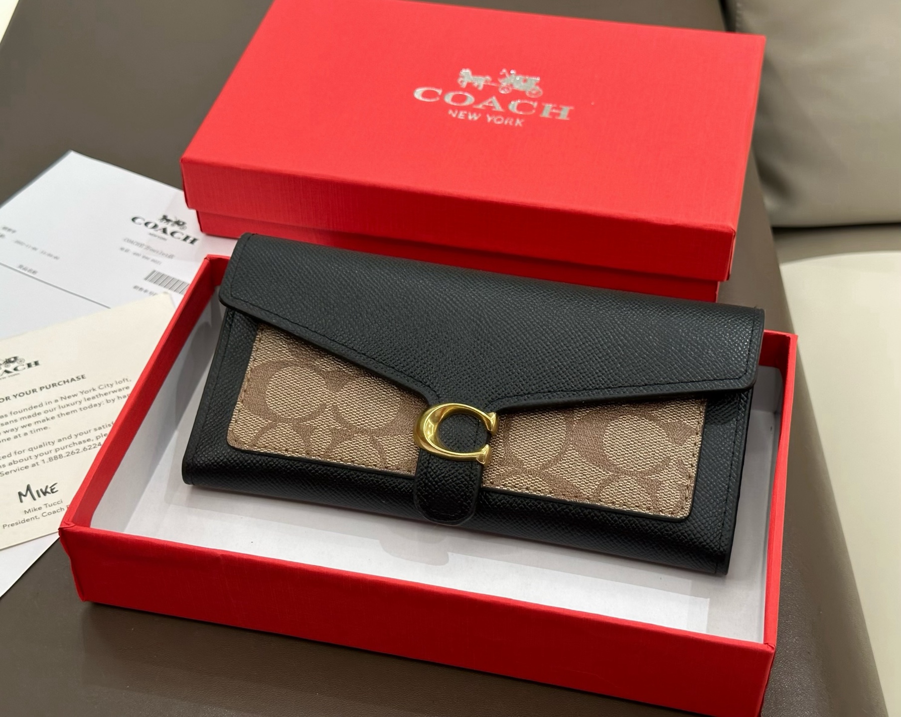 COACH ブラックゴールドコレクション 3 点セット