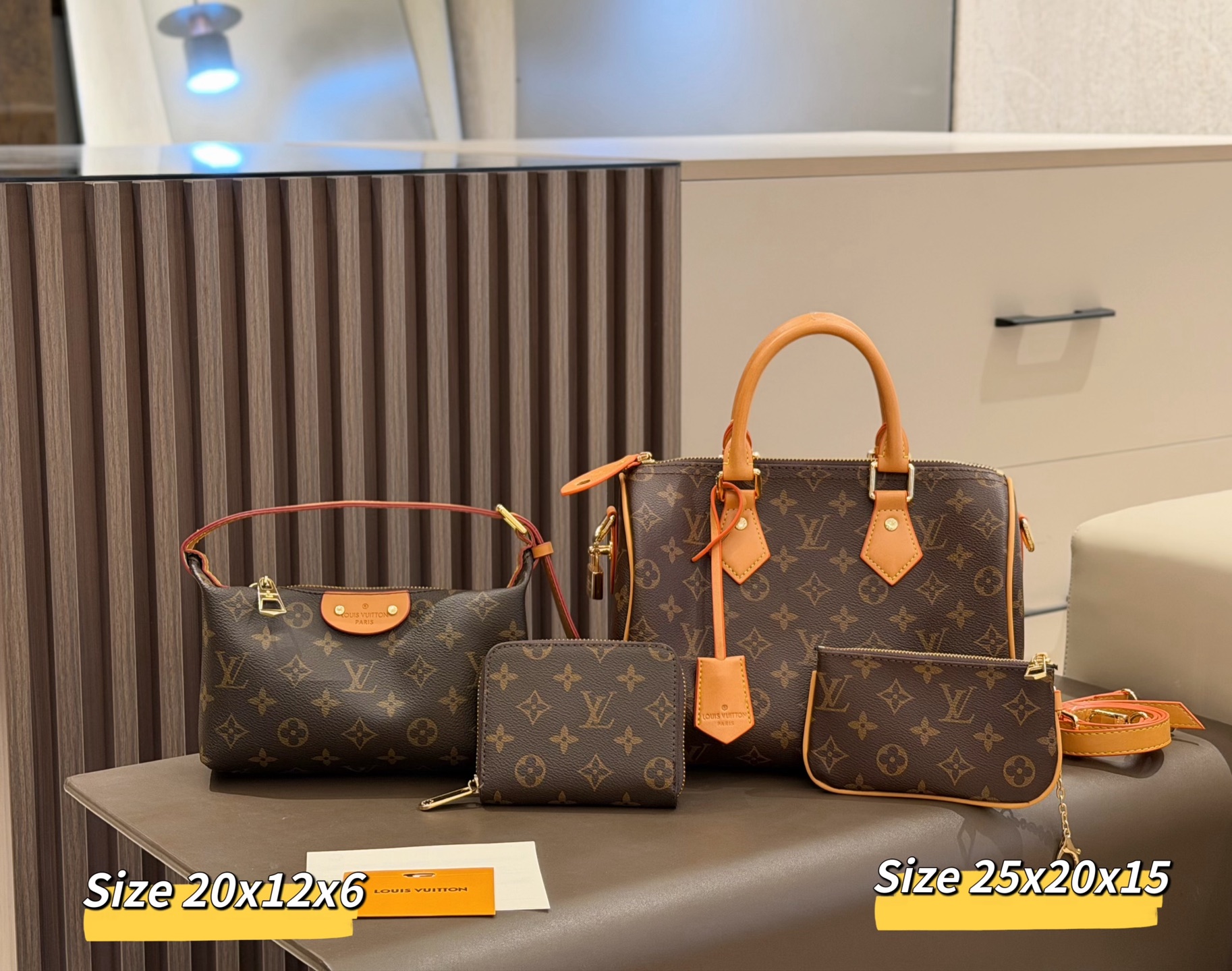 ルイ・ヴィトン モノグラム 4 点セット