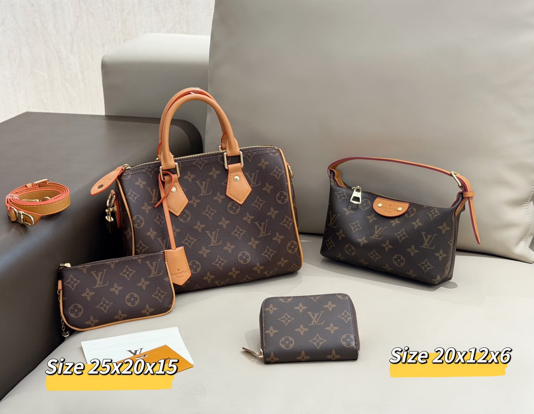 ルイ・ヴィトン モノグラム 4 点セット