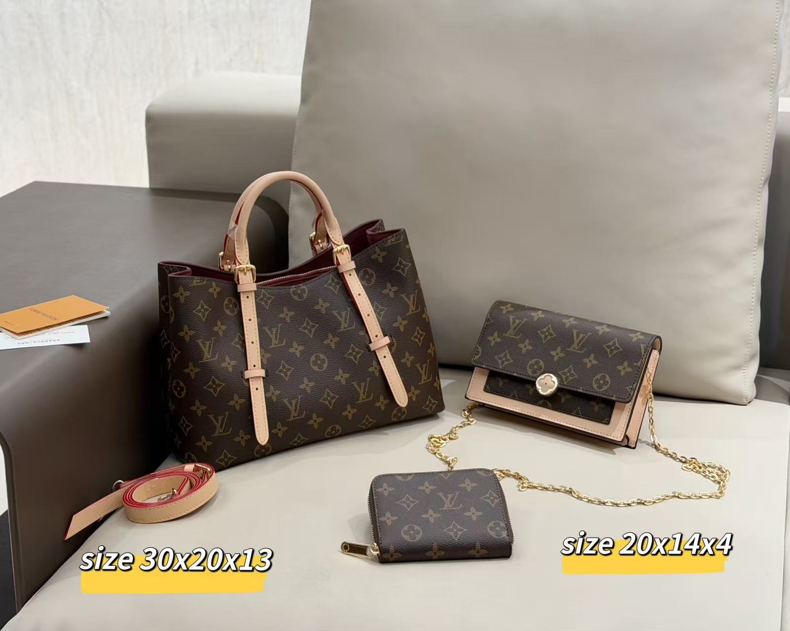 🔥ルイ・ヴィトン新発売！2 タイプ 3 点セット驚き登場🔥