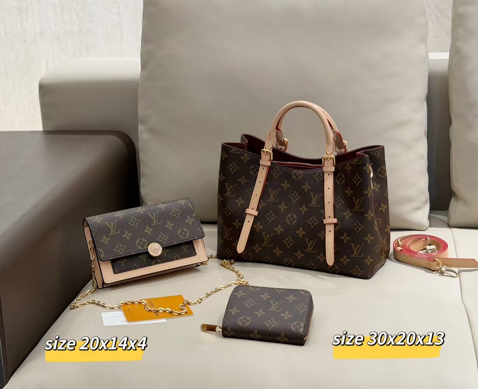 🔥ルイ・ヴィトン新発売！2 タイプ 3 点セット驚き登場🔥