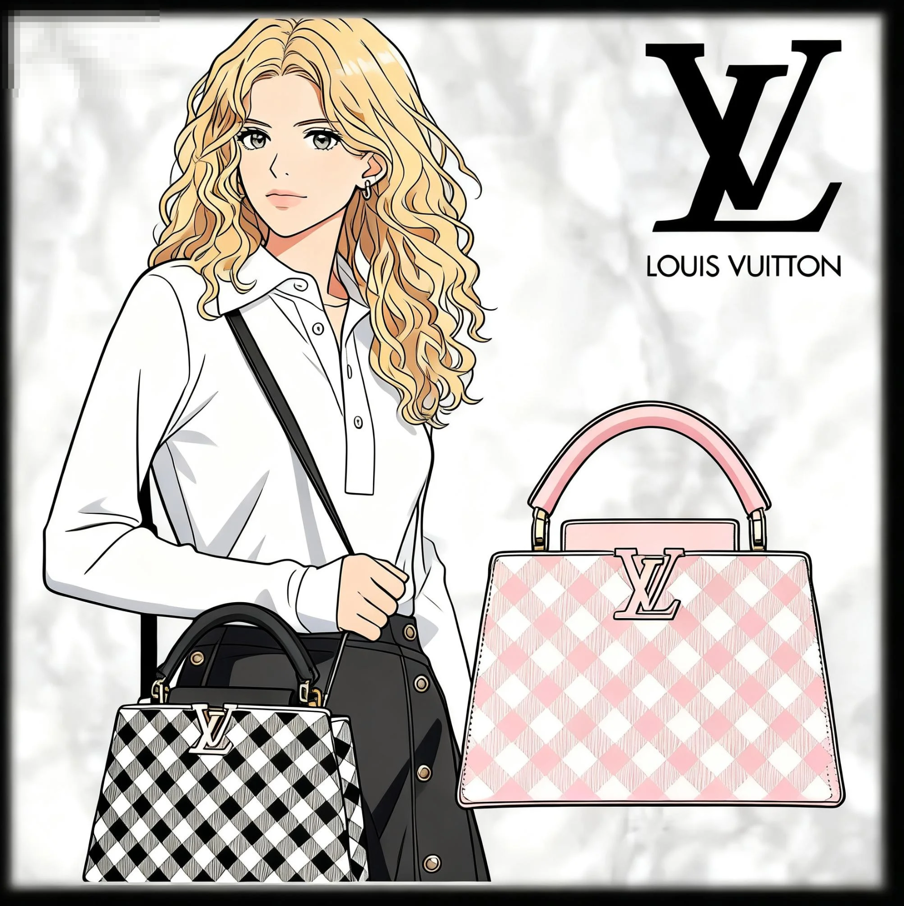 【新作★大人気】Louis Vuitton カプシーヌ BB 2way バッグ 2色