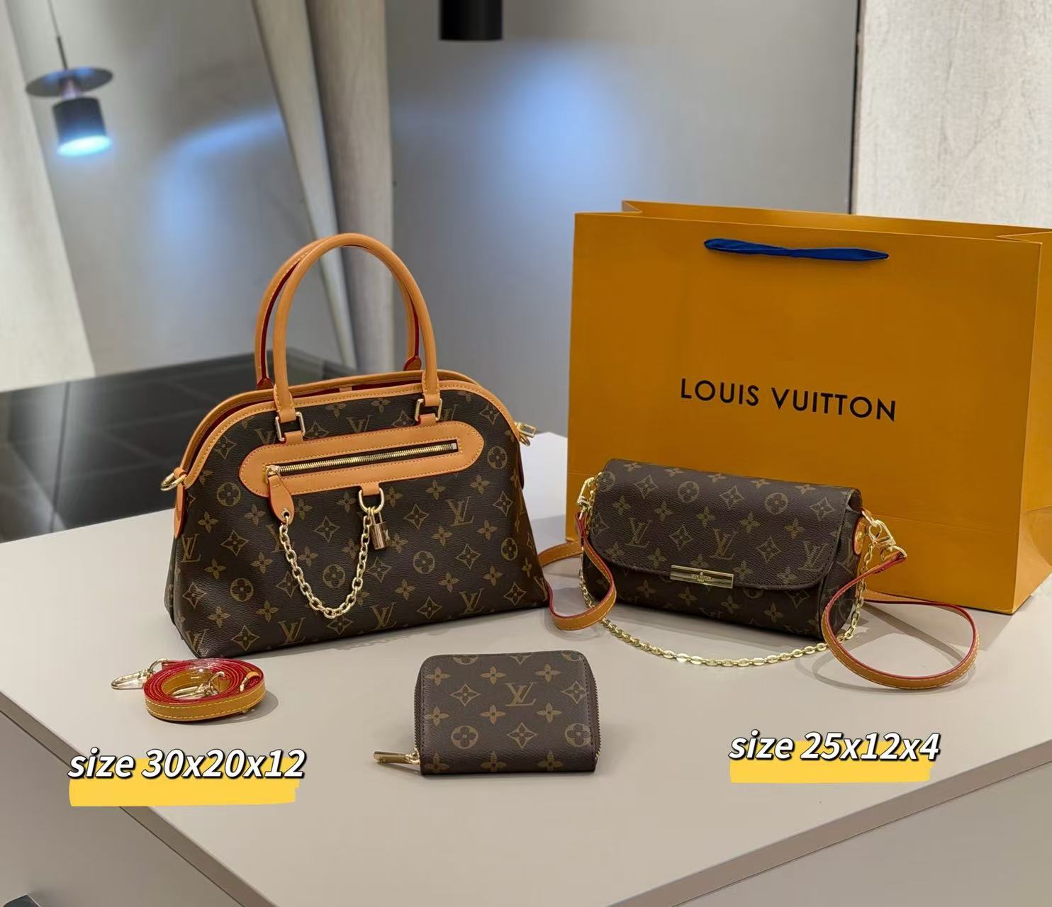 🔥ルイ・ヴィトン新発売！2 タイプ 3 点セット驚き登場🔥