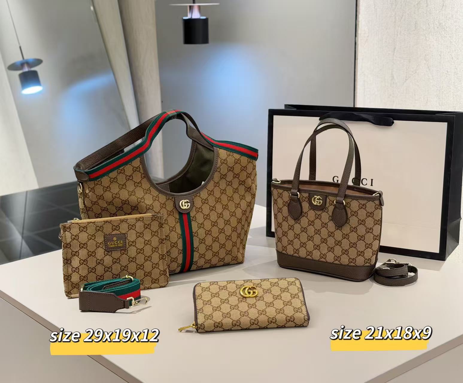 🔥GUCCI 新発売！2 タイプ 3 点セット驚き登場🔥