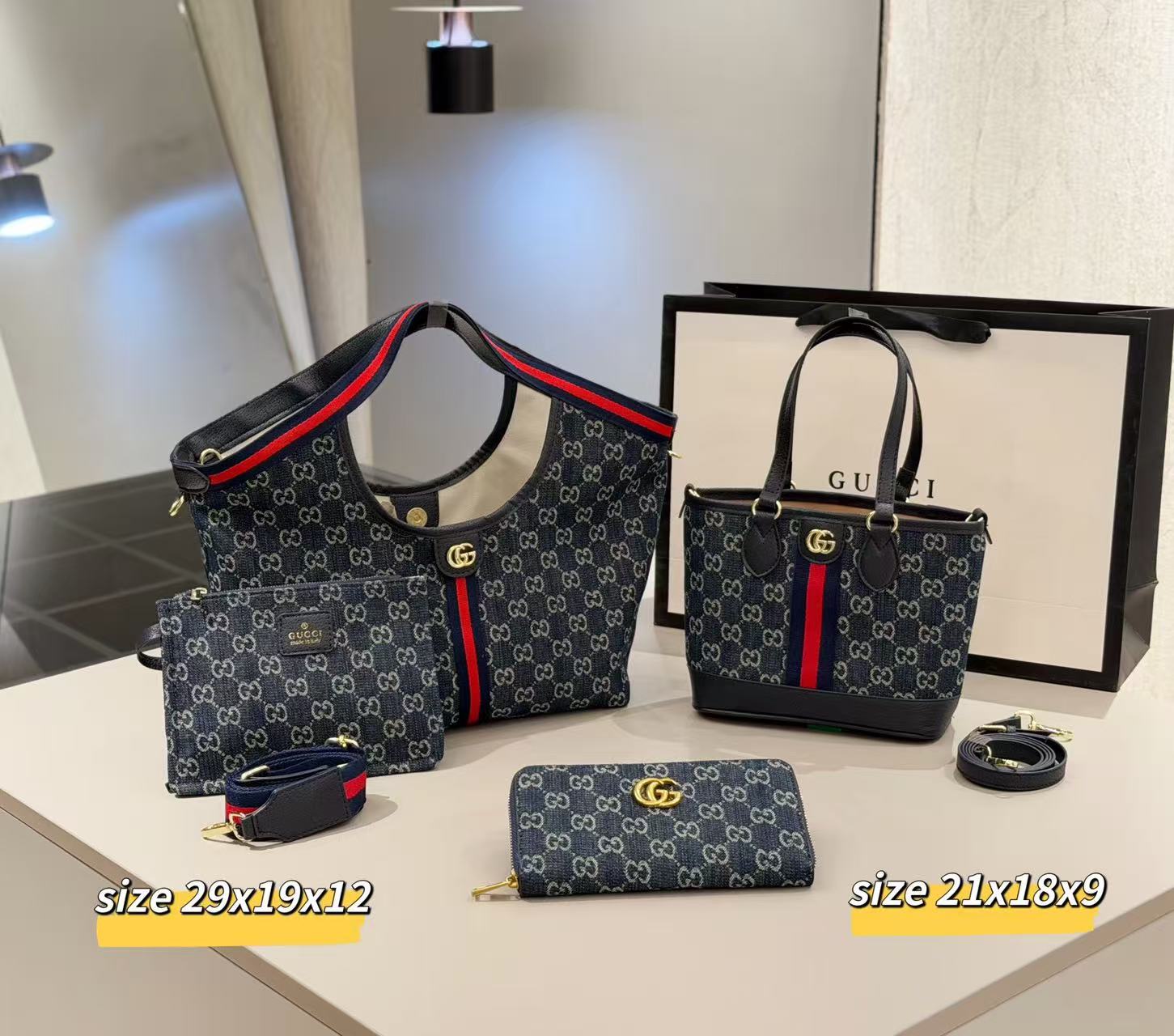 🔥GUCCI 新発売！2 タイプ 3 点セット驚き登場🔥