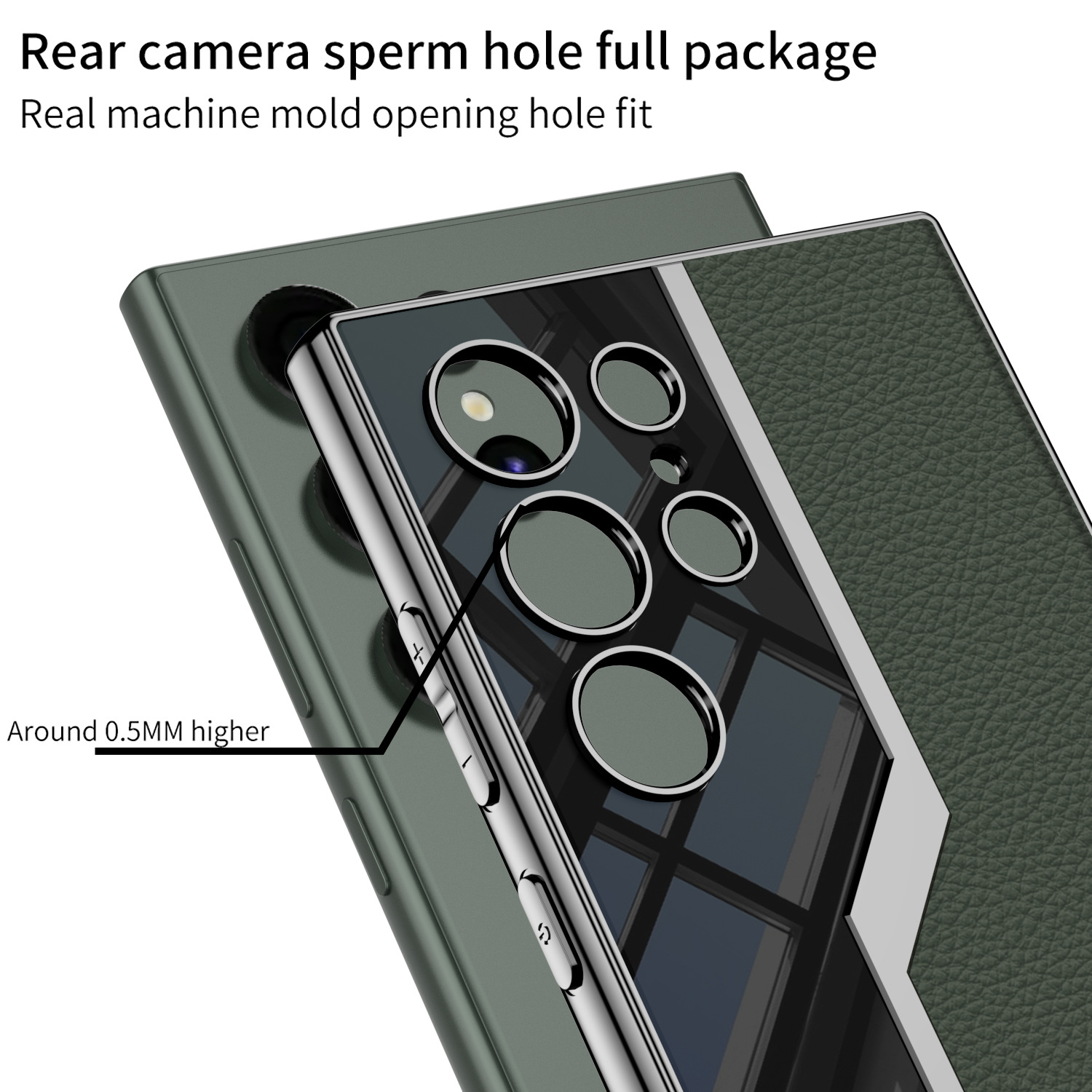 สำหรับ Samsung S Series Electroplating กรณีโทรศัพท์หนังธรรมดา