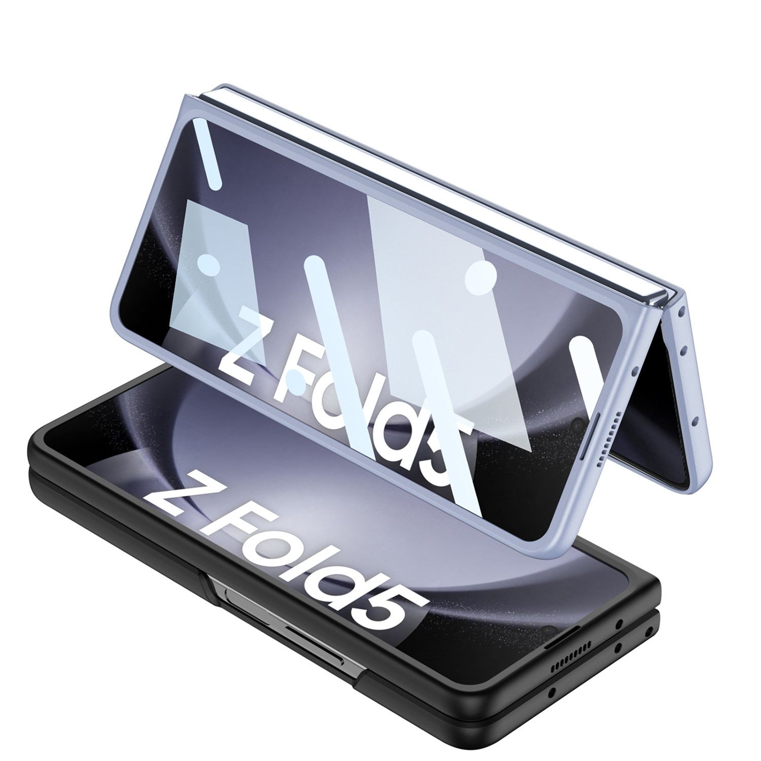 สำหรับ Samsung Galaxy Z Fold5/4/3 Frosted กับกรณีปากกาโทรศัพท์กรณีป้องกัน
