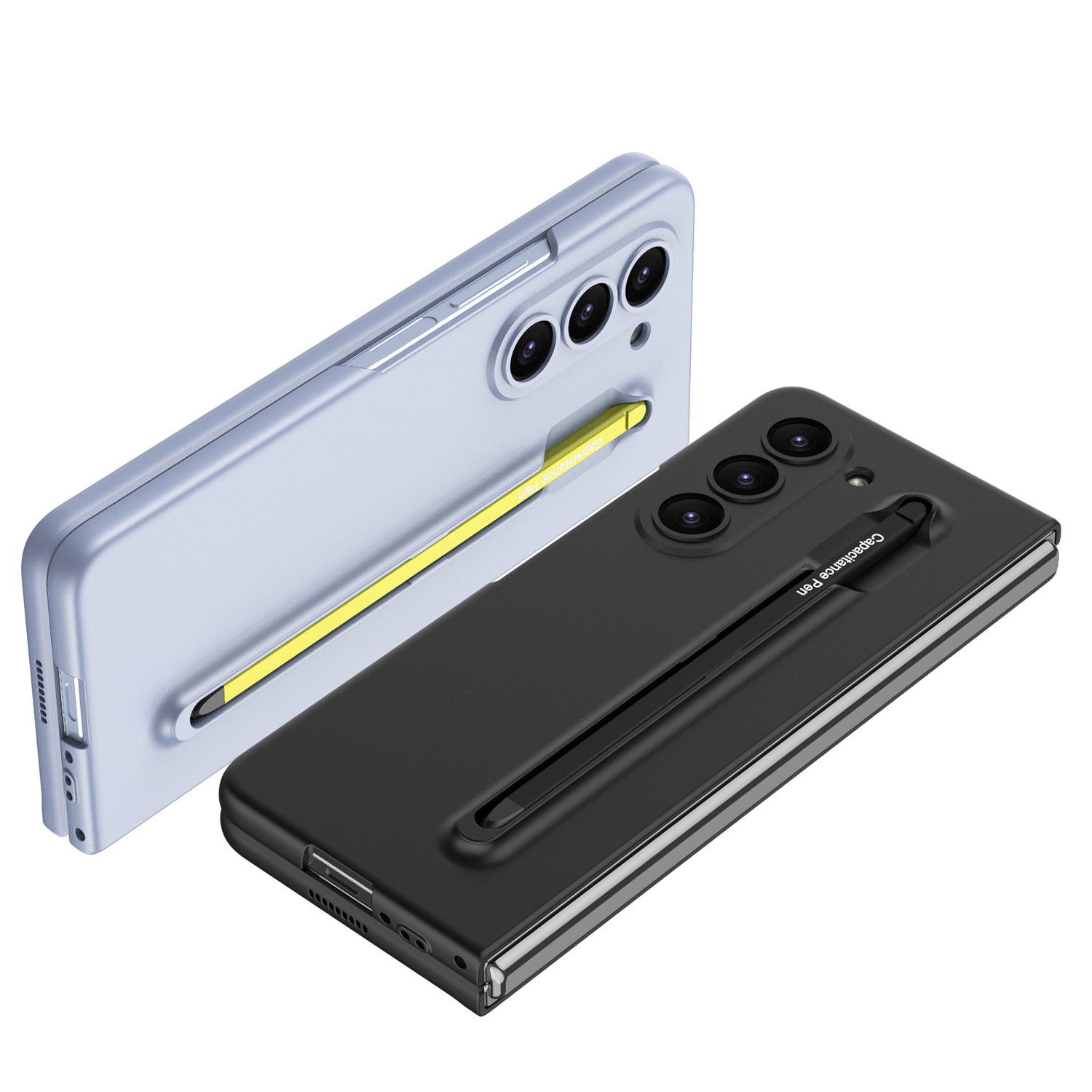 สำหรับ Samsung Galaxy Z Fold5/4/3 Frosted กับกรณีปากกาโทรศัพท์กรณีป้องกัน