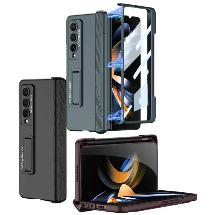 สำหรับ Samsung Z FOLD5 / 4/3 กรณีโทรศัพท์มือถือช่องใส่ปากกาด้านข้าง