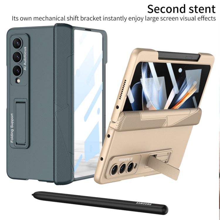 สำหรับ Samsung Z FOLD5 / 4/3 กรณีโทรศัพท์มือถือช่องใส่ปากกาด้านข้าง