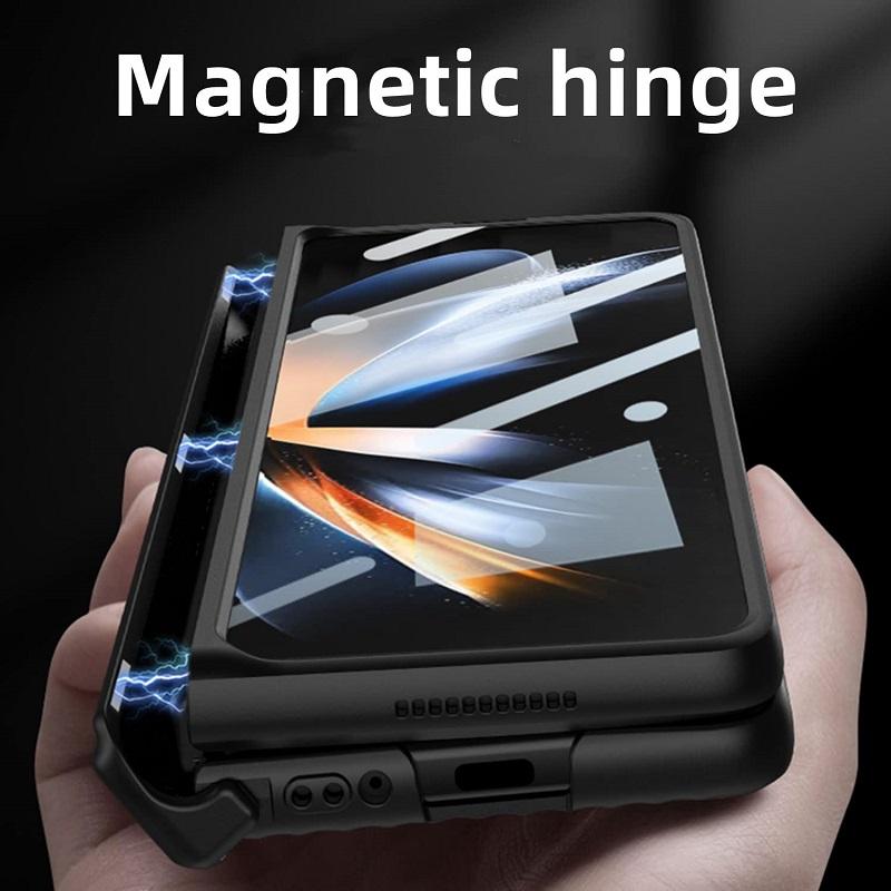 สำหรับ Samsung FOLD5 / 4/3 Magnetic Suction Shaft กระเป๋าเดินทางฝาครอบป้องกัน