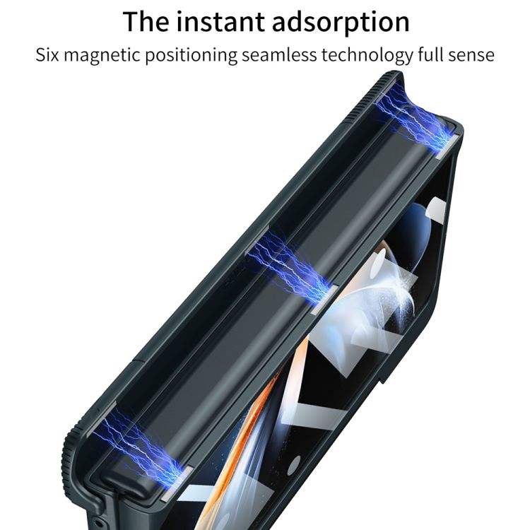 สำหรับ Samsung Z FOLD5 / 4/3 กรณีโทรศัพท์มือถือช่องใส่ปากกาด้านข้าง