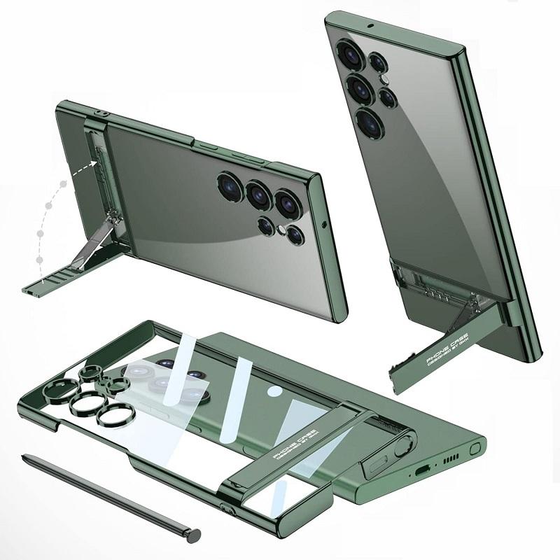 เหมาะสำหรับซัมซุง S Series กรณีโทรศัพท์มือถือโปร่งใสชุบ Phantom Fine Hole Triumph Hole กรณีป้องกัน