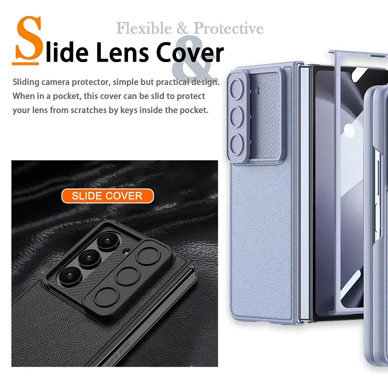 สำหรับ Samsung Z Fold5/4/3 หน้าต่างบานเลื่อนป้องกันกรณีตก