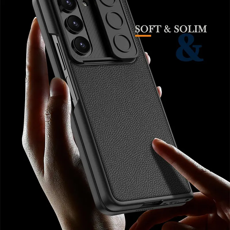 สำหรับ Samsung Z Fold5/4/3 หน้าต่างบานเลื่อนป้องกันกรณีตก