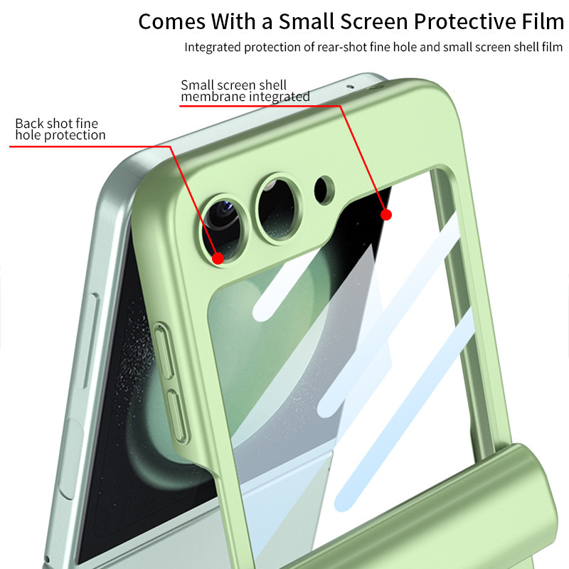 สำหรับ Samsung Z FLIP5/4/3 เคสกันกระแทกอย่างมีสไตล์พร้อมปากกาสไตลัส SPEN