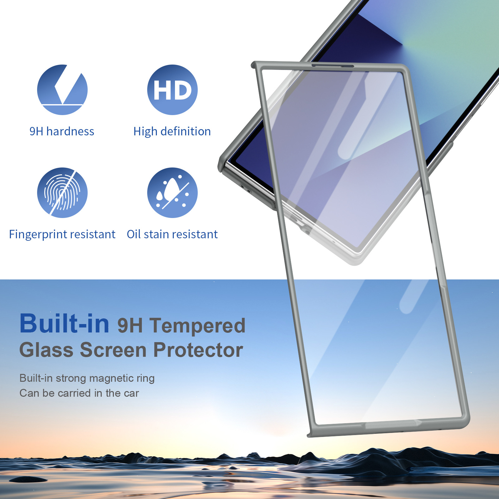 適用於三星Z Fold7/6/5/4/3新款磁吸無線充鉸鏈保護殼