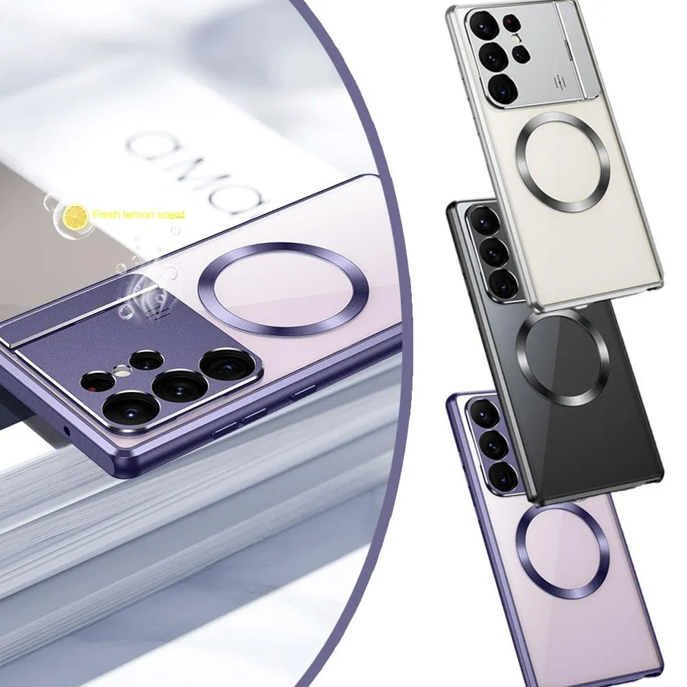 สำหรับซัมซุง s ชุดแม่เหล็กดูดเลนส์ผู้ถือกรณีโทรศัพท์