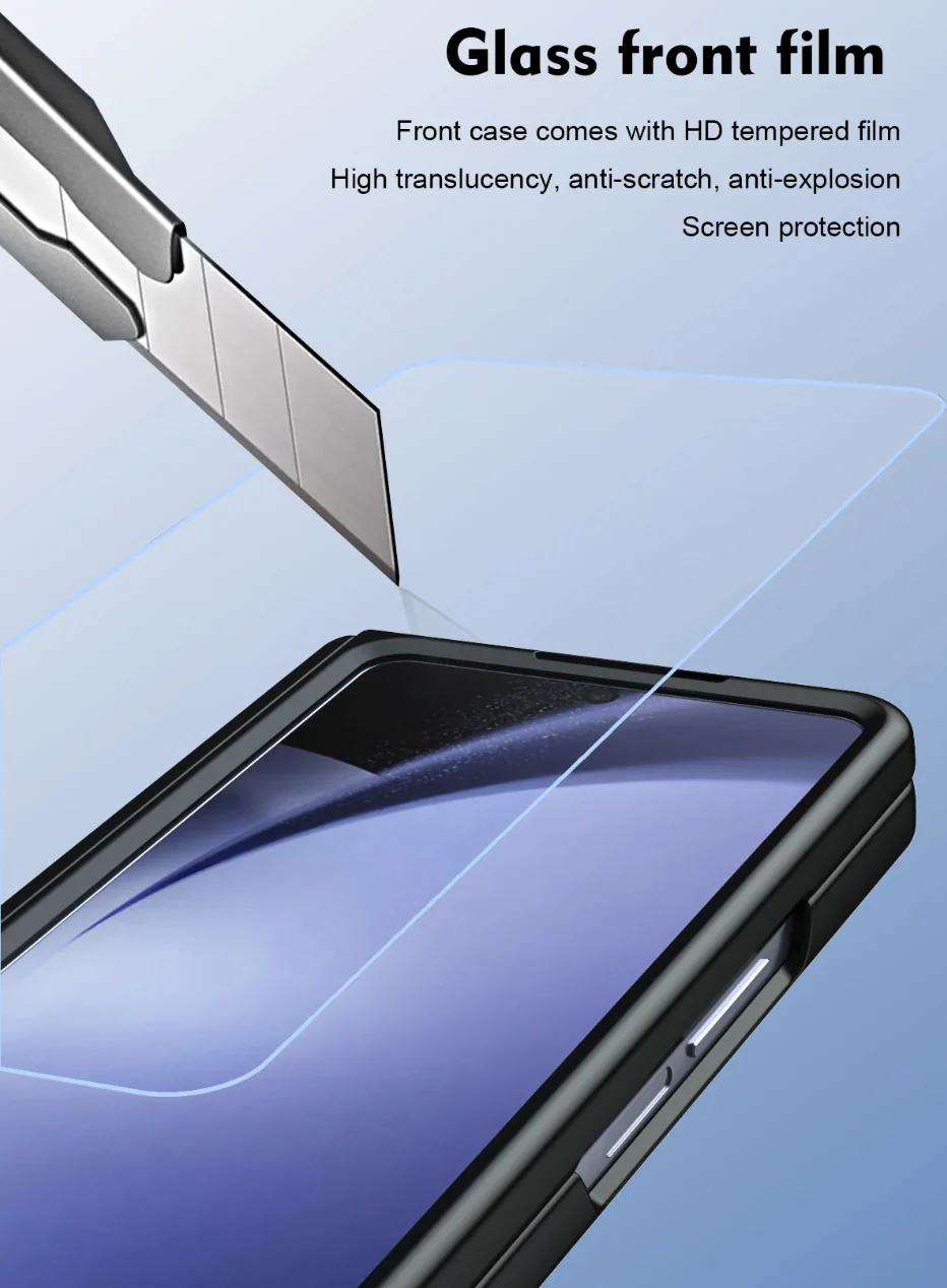 適用於三星Z TriFold/7/6/5/4配筆支架帶鉸鏈保護殼