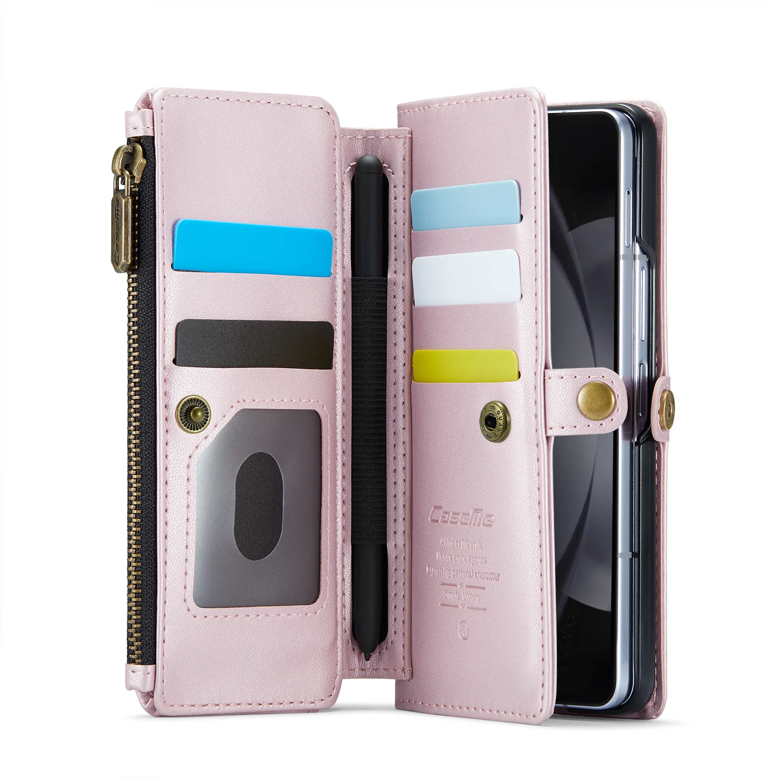 เหมาะสำหรับเคสหนังซิปปลั๊กอินใหม่หลายซีรีส์ของ Samsung