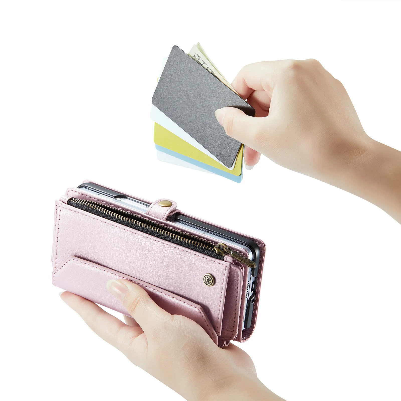 เหมาะสำหรับเคสหนังซิปปลั๊กอินใหม่หลายซีรีส์ของ Samsung