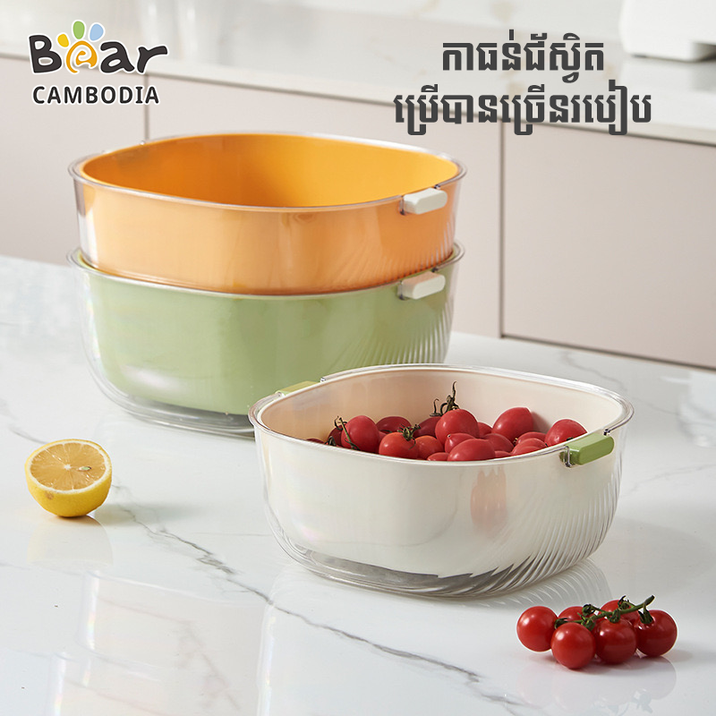 KY Kitchen Drain Basket Square-S