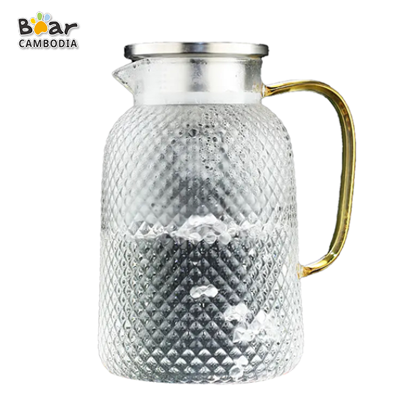 KY Borosilicate Glass Kettle 1800ml