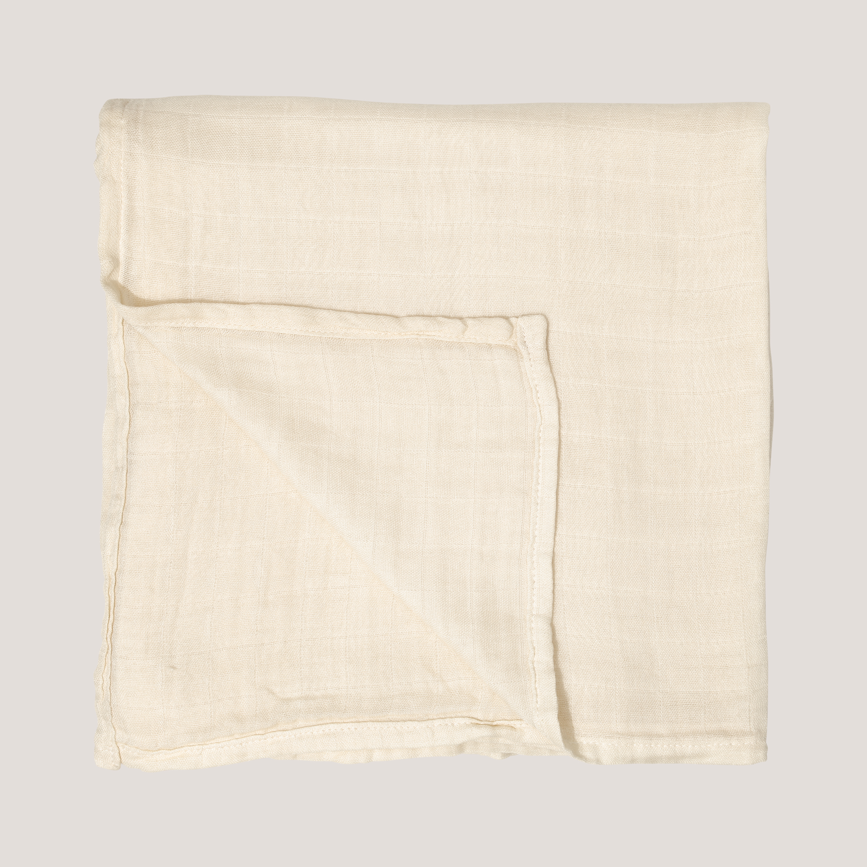 Premium Bamboo Swaddle in Buttercream