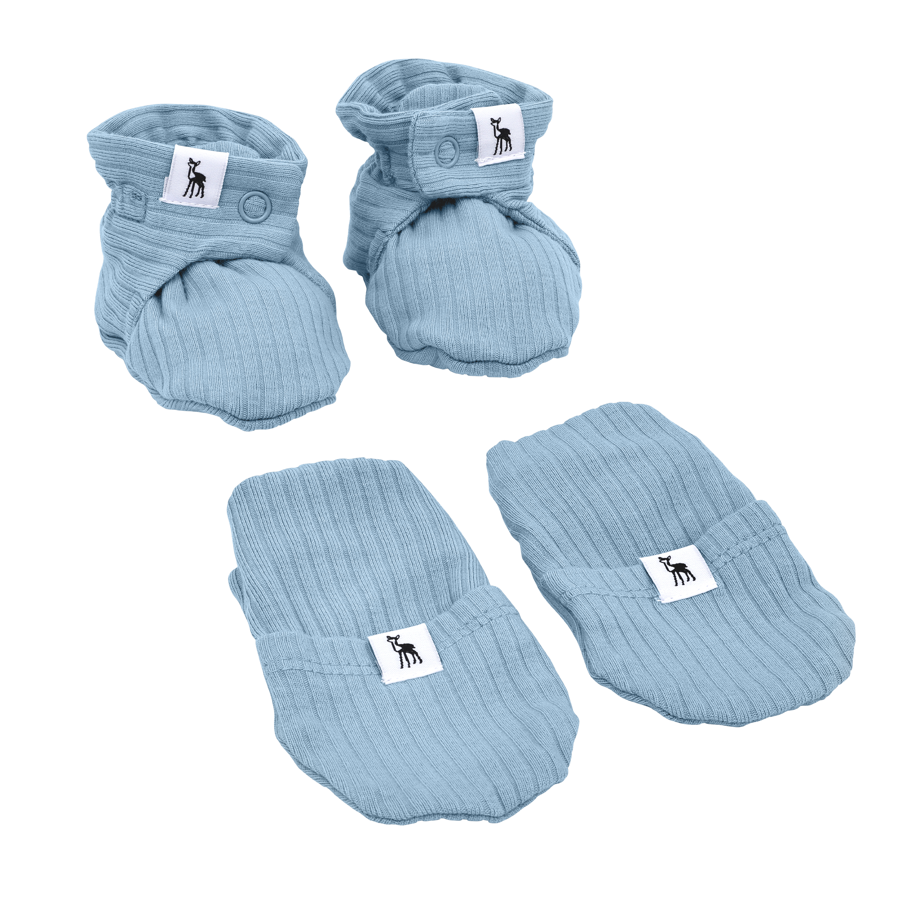 Deerly Loved Gift Set - Snuggly Bunny (Pebble Grey Star)