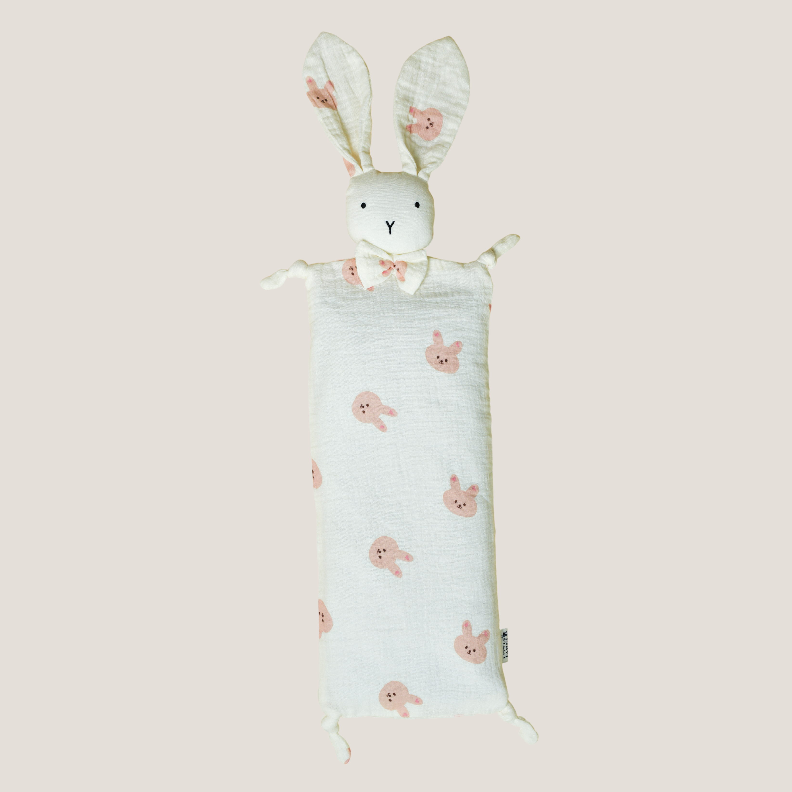 Snuggly Bunny Beansprout Husk Pillow in Rabbit