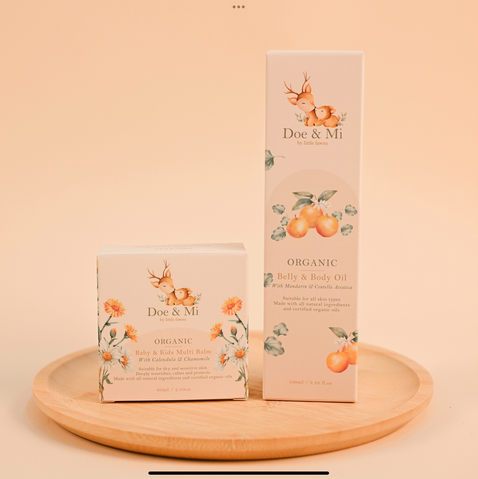 Baby & Kids Multi Balm and Belly & Body Oil Bundle