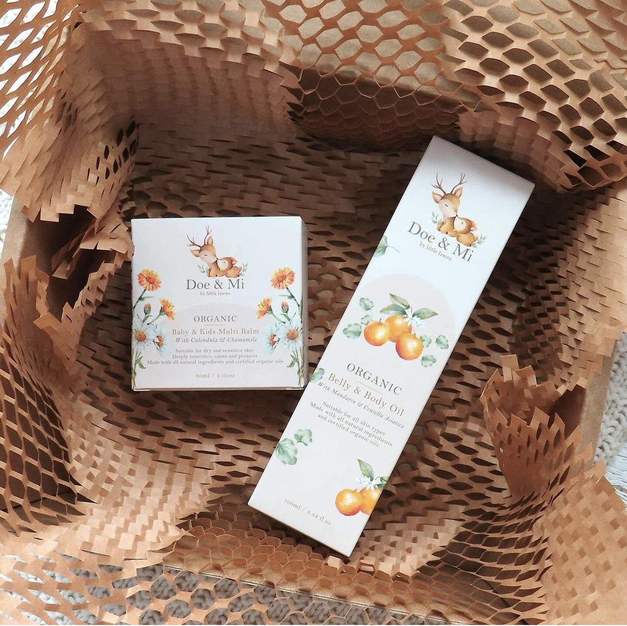 Baby & Kids Multi Balm and Belly & Body Oil Bundle