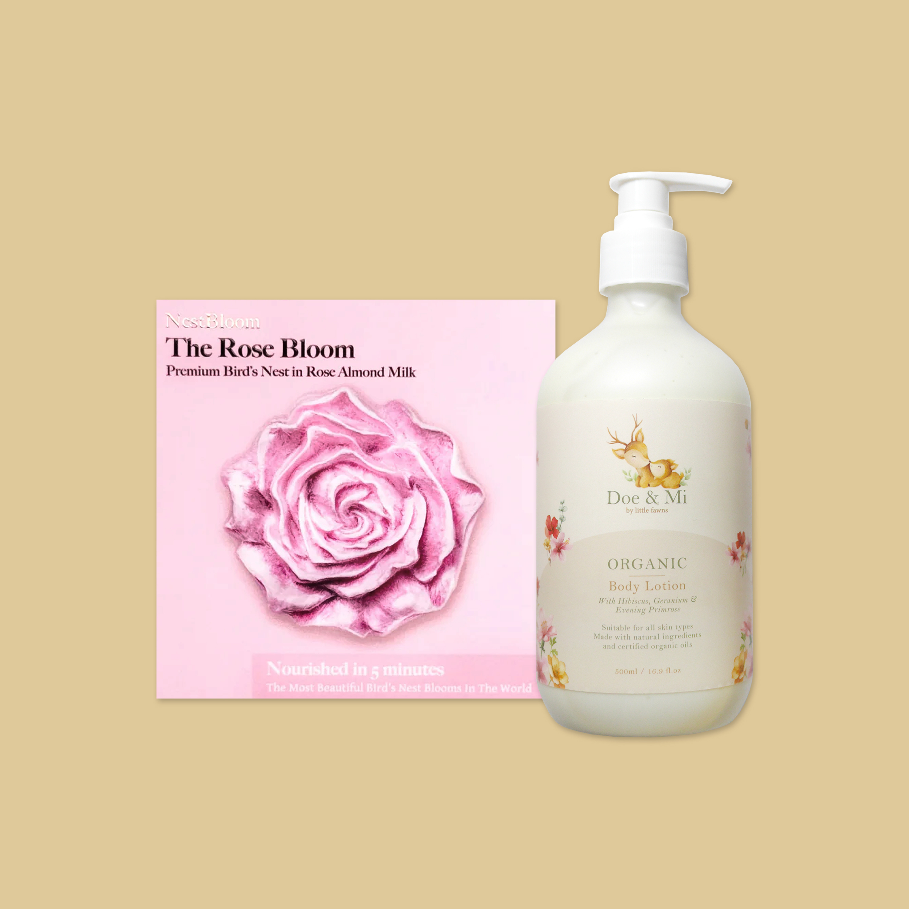 The Mom's Glow Bundle ( Nestbloom X Doe & Mi by Little Fawns)