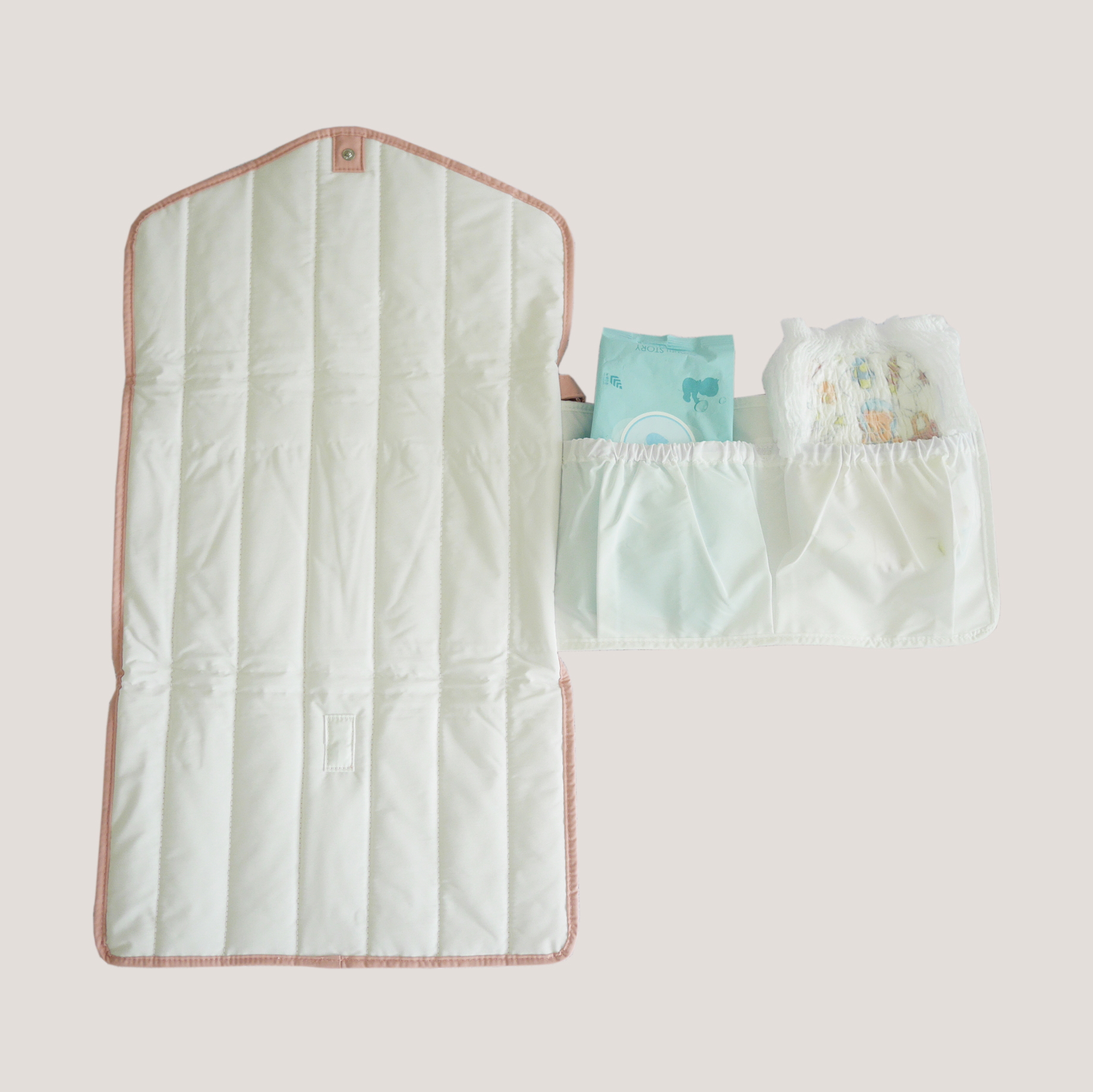 Diaper Changing Mat in Blush