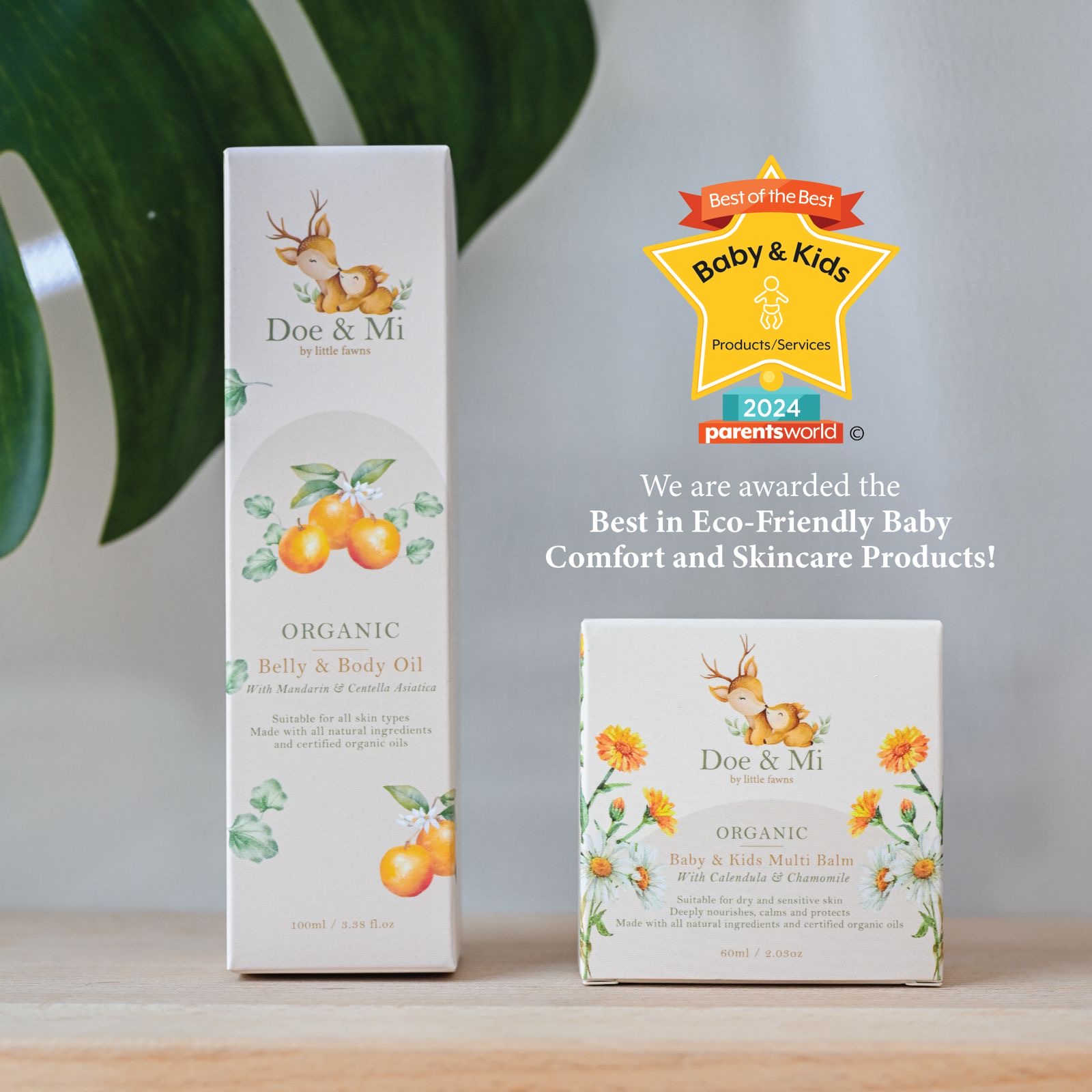 Baby & Kids Multi Balm and Belly & Body Oil Bundle