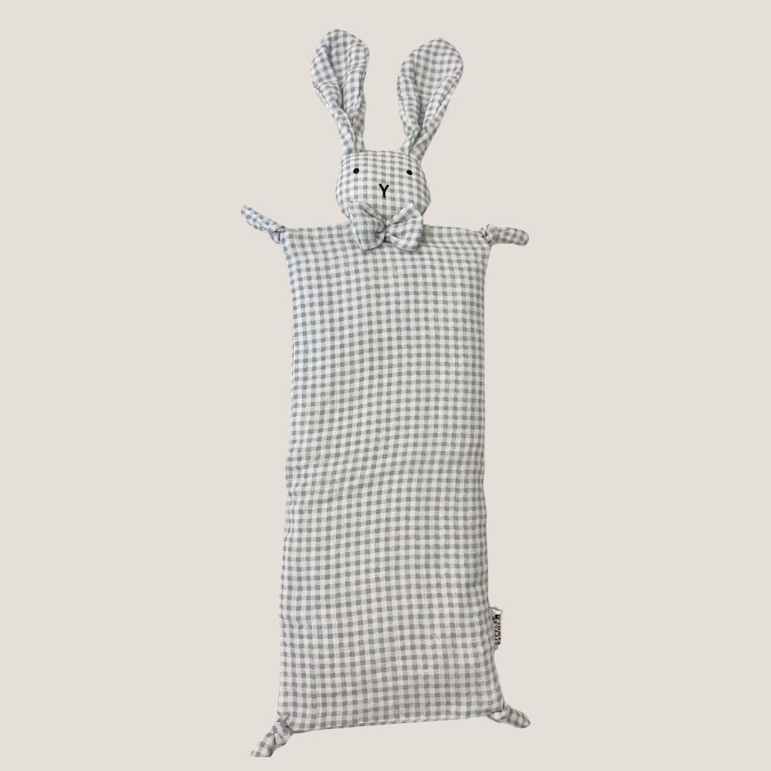Snuggly Bunny Beansprout Husk Pillow in Dusk Blue