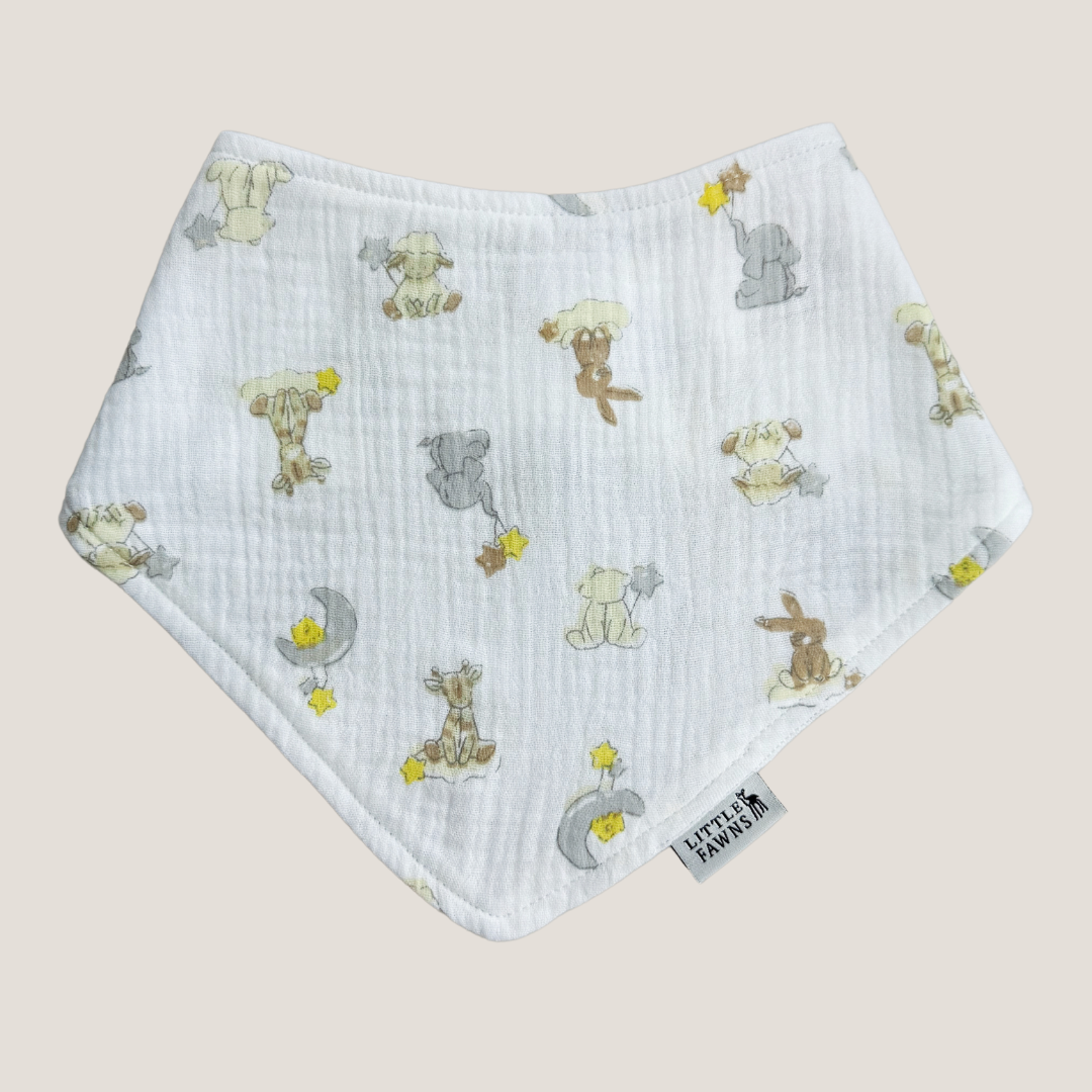 Organic Cotton Bib in Dreamland