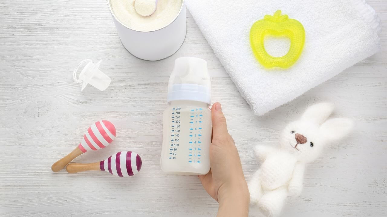 Baby feeding essentials 