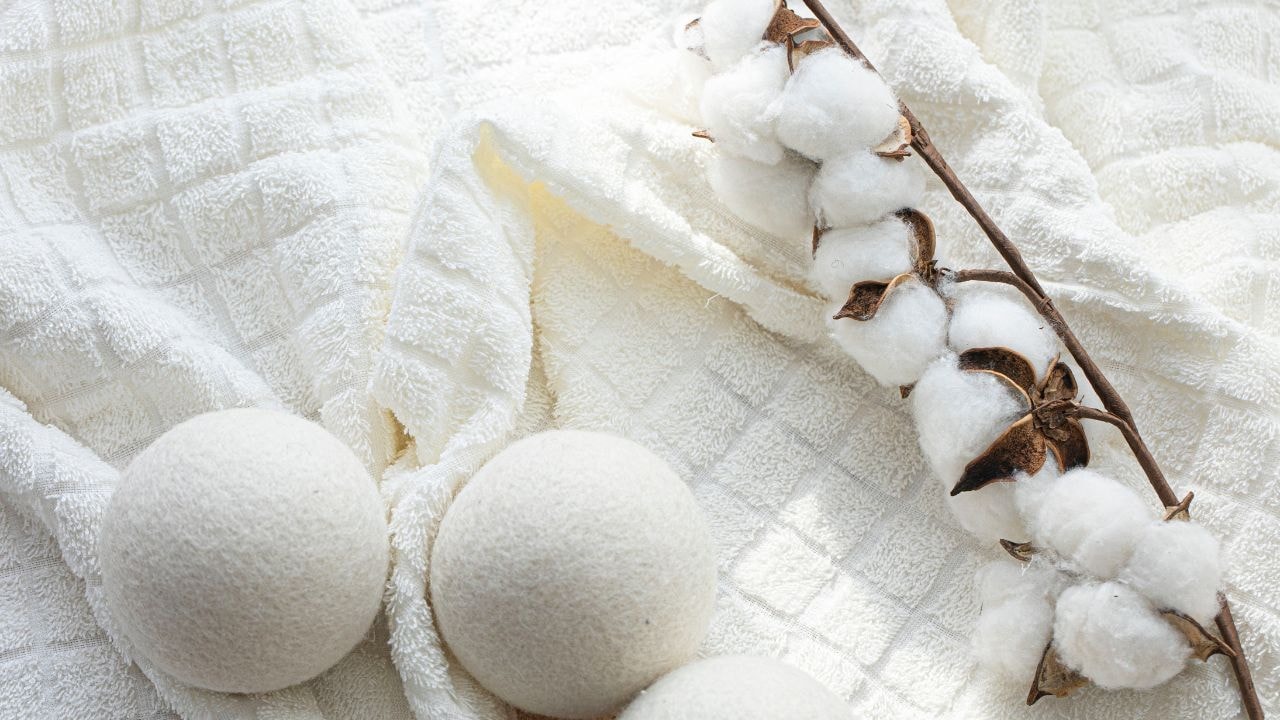 A bath towel made from organic cotton fabric, ideal for baby&rsquo;s sensitive skin