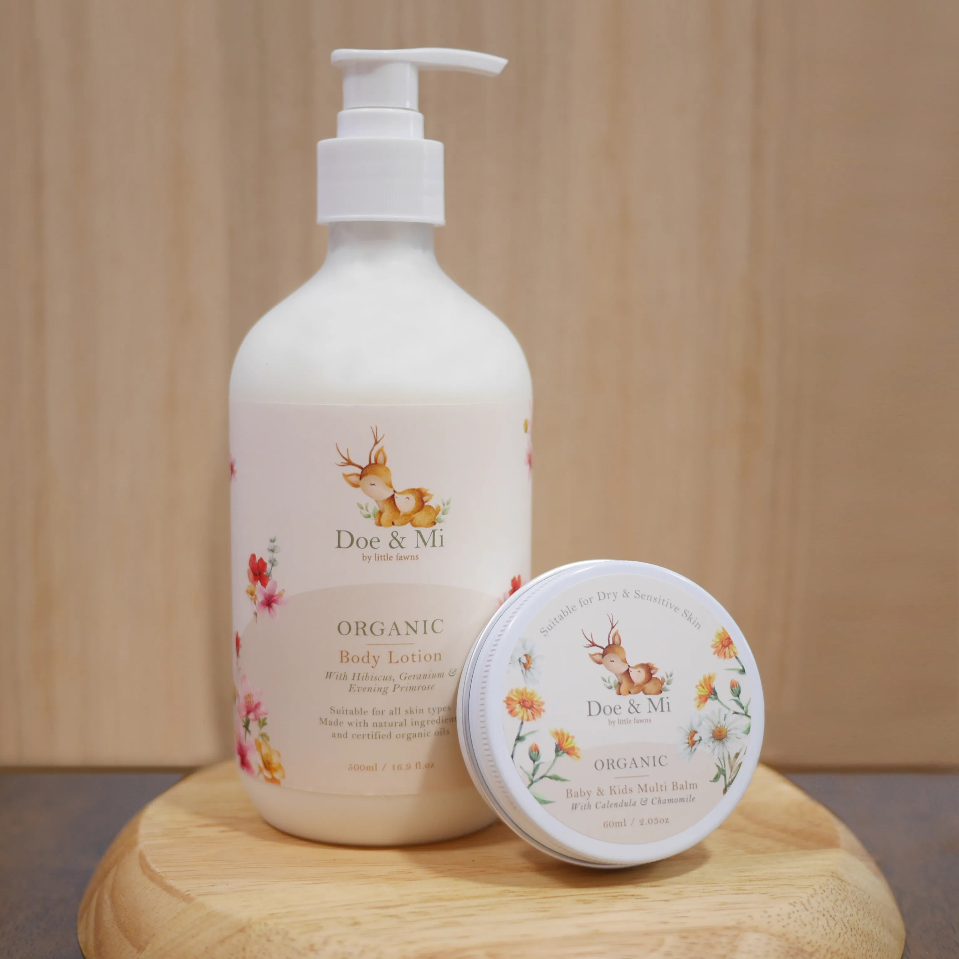 Baby & Kids Multi Balm and Floral Bloom Body Lotion Bundle