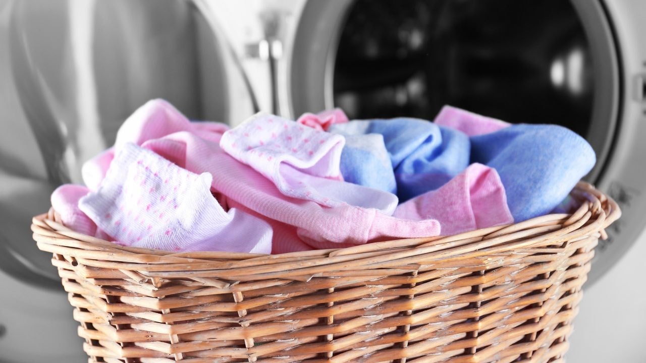 Laundry care of baby clothes